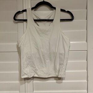 Colorfulkoala Longline Sports Bra White Size Large